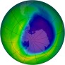 Antarctic Ozone 2007-10-07